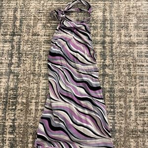 Open Back Mini Dress